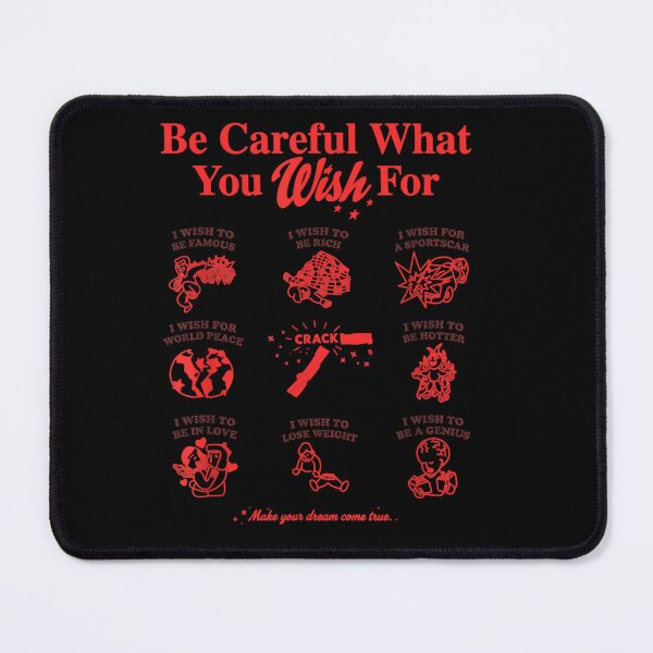 Item preview, Be Careful What You Wish For Funny Dark Humor Irony Illustrations designed and sold by MariCanal.