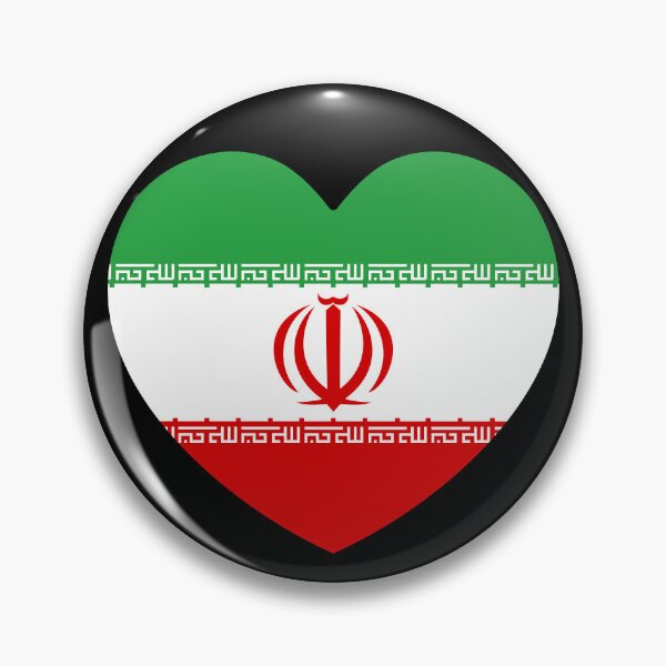 Item preview, Iran Flag Heart designed and sold by shitpostee.