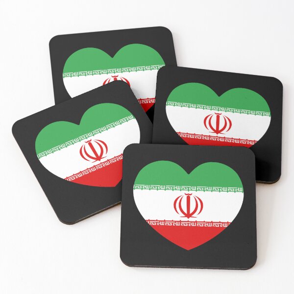 Item preview, Iran Flag Heart designed and sold by shitpostee.