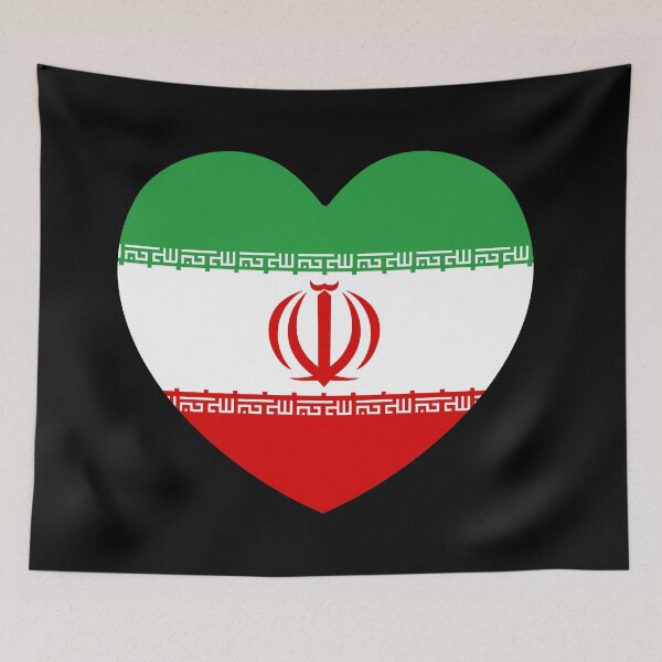 Item preview, Iran Flag Heart designed and sold by shitpostee.