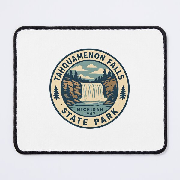 Item preview, Tahquamenon Falls Michigan 1947 State Park Travel Souvenir Outdoors Nature designed and sold by Simsimah26Parks.