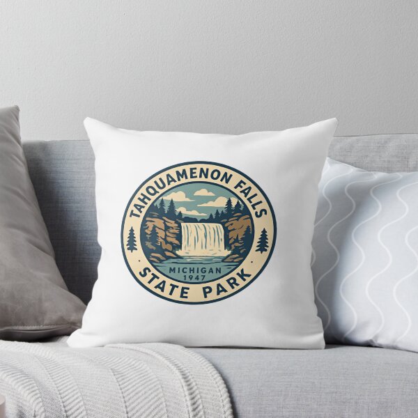 Item preview, Tahquamenon Falls Michigan 1947 State Park Travel Souvenir Outdoors Nature designed and sold by Simsimah26Parks.