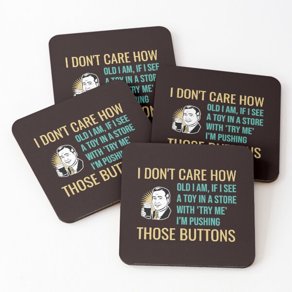 Item preview, I DON’T CARE HOW OLD I AM IF I SEE A TOY WITH TRY ME I’M PUSHING THOSE BUTTONS | RETRO SARCASM SERIES – BIG KID EDITION designed and sold by WitLounge.