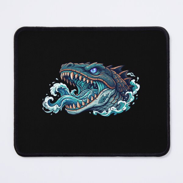 Item preview, Sea Eater Anime Ocean Monster Vector Art designed and sold by Nova Blend.