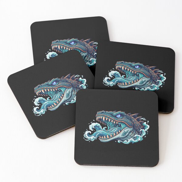 Item preview, Sea Eater Anime Ocean Monster Vector Art designed and sold by Nova Blend.