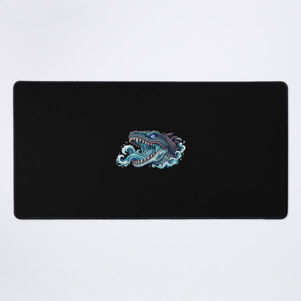 Item preview, Sea Eater Anime Ocean Monster Vector Art designed and sold by Nova Blend.