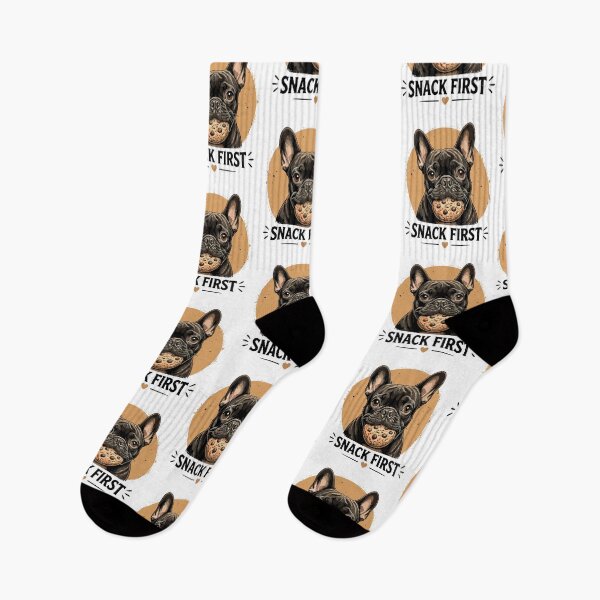 Item preview, Snack First French Bulldog Cookie Dog Lover Humor designed and sold by yoddel.