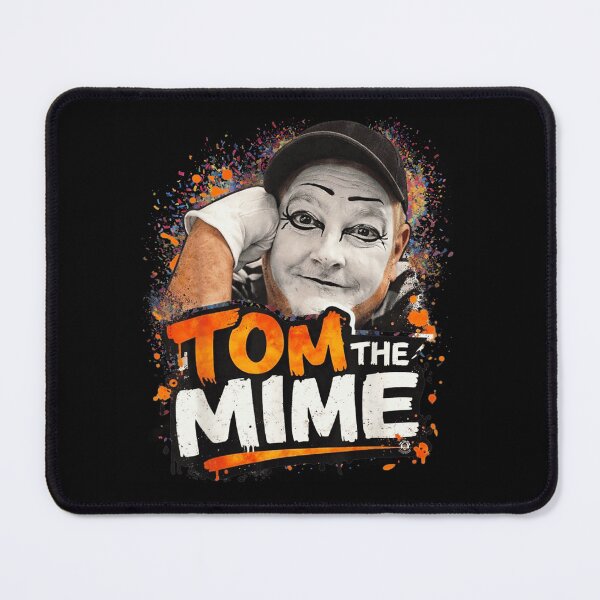 Item preview, Tom The Mime Artistic Paint Splatter Circus Performer Retro Street Theater designed and sold by MariCanal.