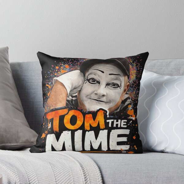 Item preview, Tom The Mime Artistic Paint Splatter Circus Performer Retro Street Theater designed and sold by MariCanal.