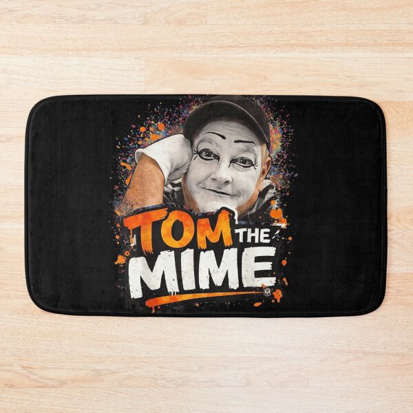 Item preview, Tom The Mime Artistic Paint Splatter Circus Performer Retro Street Theater designed and sold by MariCanal.