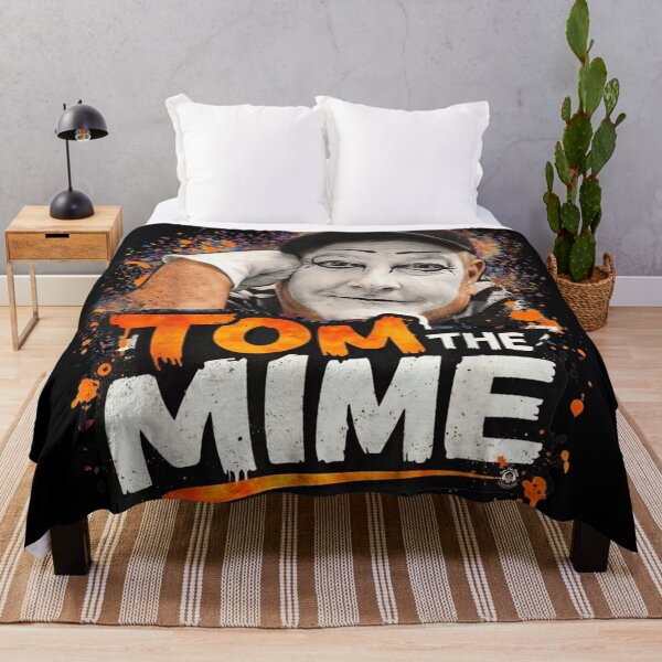 Item preview, Tom The Mime Artistic Paint Splatter Circus Performer Retro Street Theater designed and sold by MariCanal.