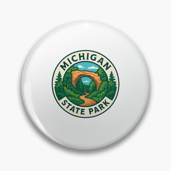 Item preview, Michigan State Park Michigan Travel Hiking Outdoor Nature Lover designed and sold by Simsimah26Parks.