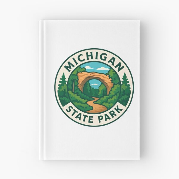 Item preview, Michigan State Park Michigan Travel Hiking Outdoor Nature Lover designed and sold by Simsimah26Parks.