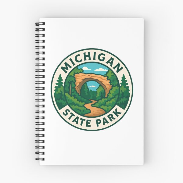 Item preview, Michigan State Park Michigan Travel Hiking Outdoor Nature Lover designed and sold by Simsimah26Parks.