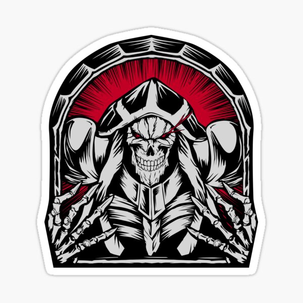 Overlord IV Sticker for Sale by leonvalley