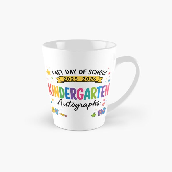 Item preview, 2026 Last Day of School Kindergarten Autographs Graduation Memory designed and sold by CutOutIdols.
