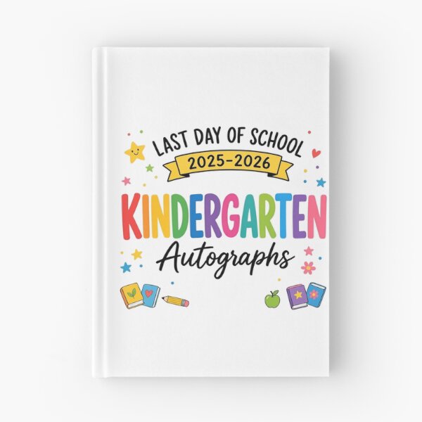 Item preview, 2026 Last Day of School Kindergarten Autographs Graduation Memory designed and sold by CutOutIdols.
