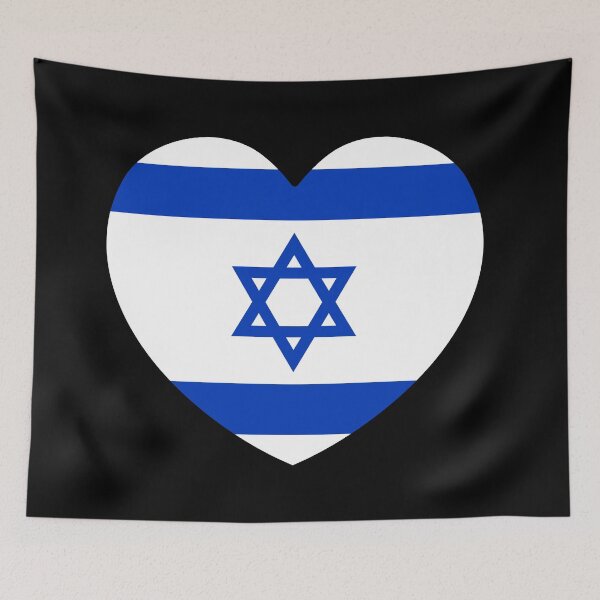 Item preview, Israel Flag Heart designed and sold by shitpostee.