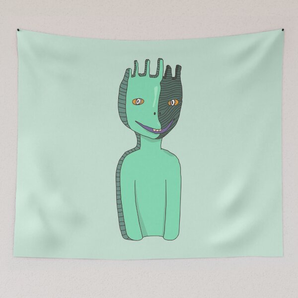 Item preview, Split Face Dude designed and sold by Helgoolia.