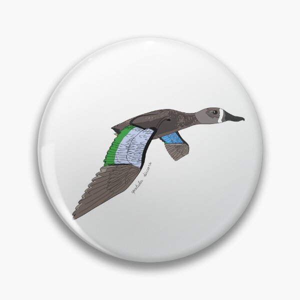 Item preview,  Blue-winged teal designed and sold by flor-de-papel.