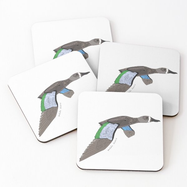 Item preview,  Blue-winged teal designed and sold by flor-de-papel.