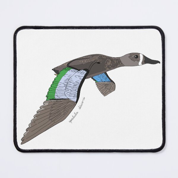Item preview,  Blue-winged teal designed and sold by flor-de-papel.