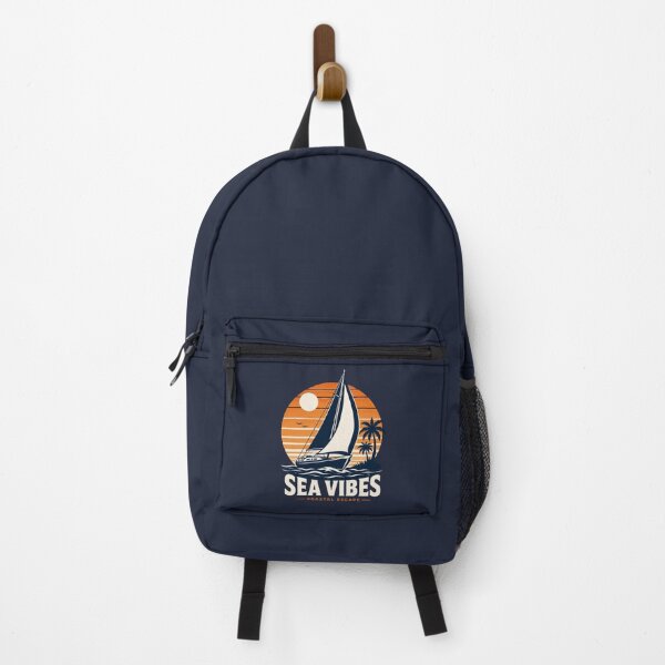 Item preview, SEA VIBES – Coastal Escape Sailing Yacht Sunset designed and sold by SilentPowerArt.