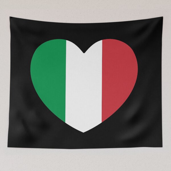 Item preview, Italy Flag Heart designed and sold by shitpostee.