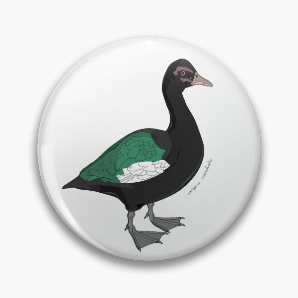 Item preview, Muscovy duck designed and sold by flor-de-papel.
