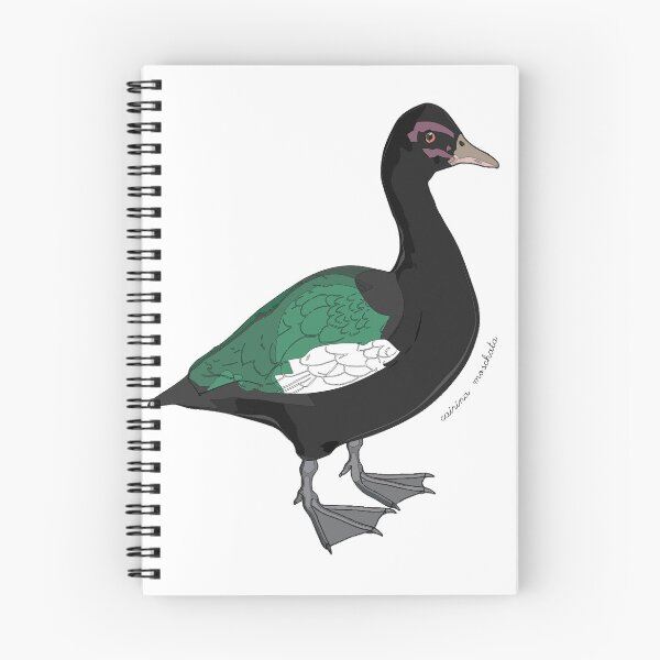 Item preview, Muscovy duck designed and sold by flor-de-papel.