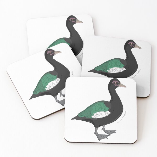 Item preview, Muscovy duck designed and sold by flor-de-papel.