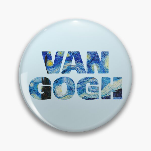 Item preview, Van Gogh – Starry Night Typography Art for Van Gogh Lovers designed and sold by EmeraldeaArt.