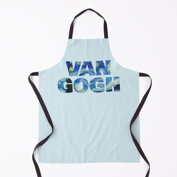 Item preview, Van Gogh – Starry Night Typography Art for Van Gogh Lovers designed and sold by EmeraldeaArt.