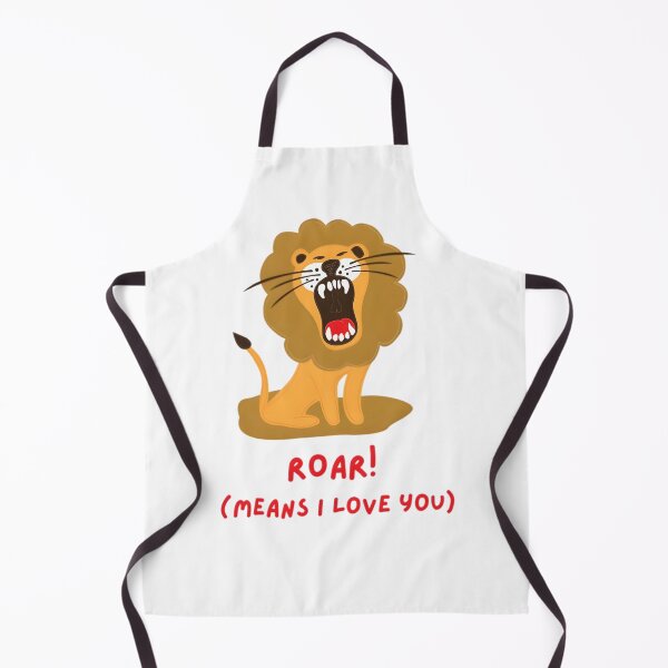 Item preview, Cute Cartoon Roaring Lion Wild Animal Love designed and sold by ROARSOME DESiGNS.