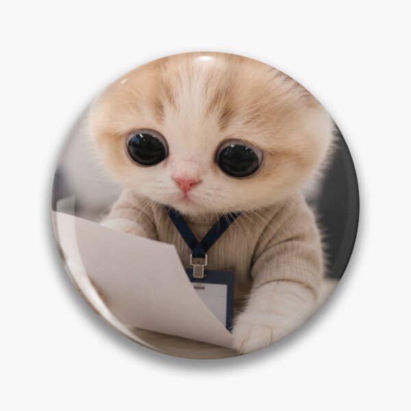 Item preview, Tiny Office Intern Reading Documents designed and sold by LovelyCatGalaxy.