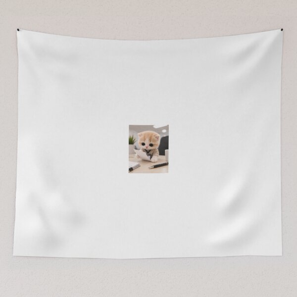 Item preview, Tiny Office Intern Reading Documents designed and sold by LovelyCatGalaxy.