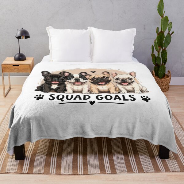 Item preview, Squad Goals French Bulldog Squad Cute Frenchie Dog Lover Friends Matching designed and sold by yoddel.
