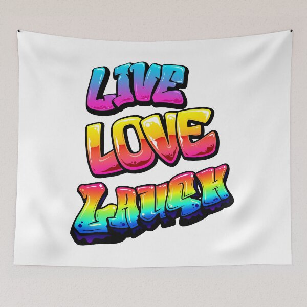 Item preview, Live Love Laugh designed and sold by 8IsEnuff4Us.