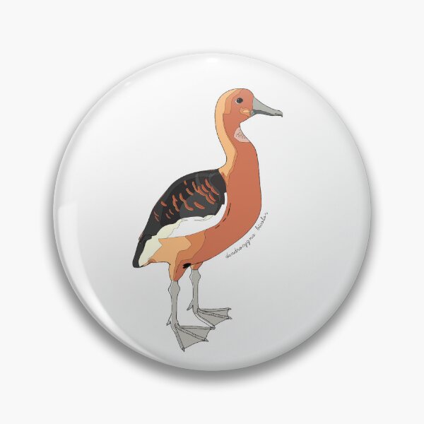 Item preview, Fulvous whistling duck designed and sold by flor-de-papel.