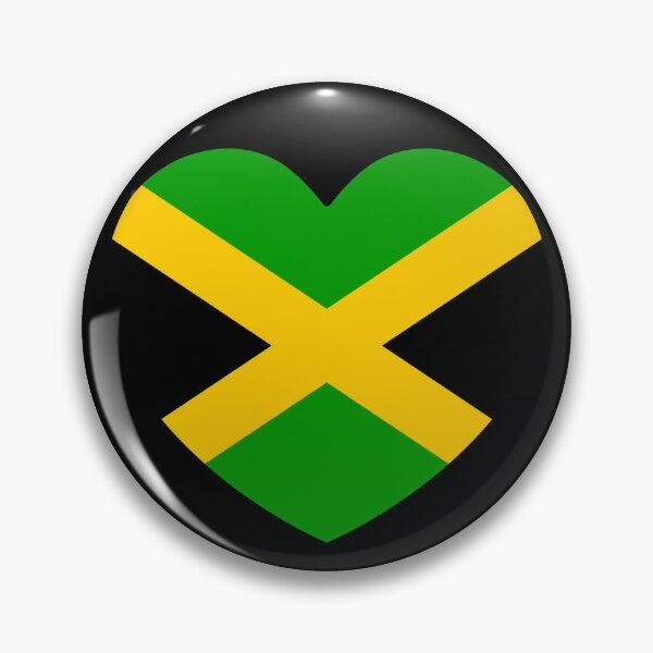 Item preview, Jamaica Flag Heart designed and sold by shitpostee.