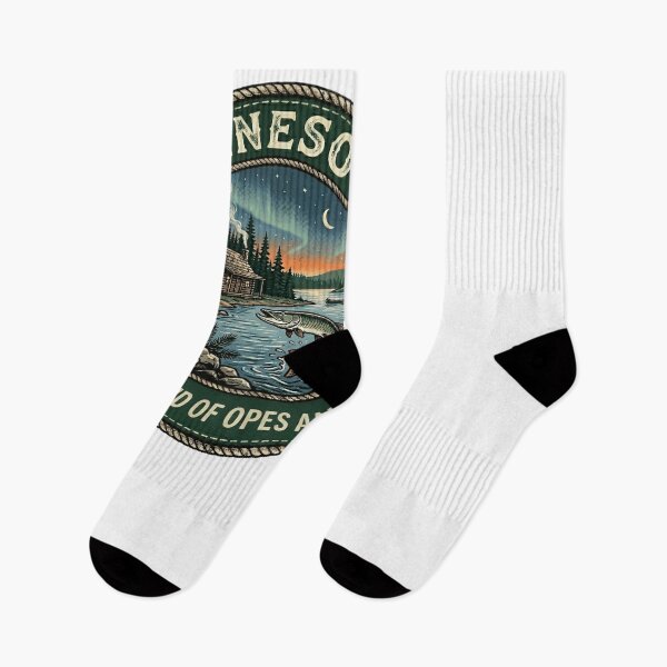Item preview, MINNESOTA THE LAND OF OPES AND DREAMS Funny Midwest saying designed and sold by snowry.