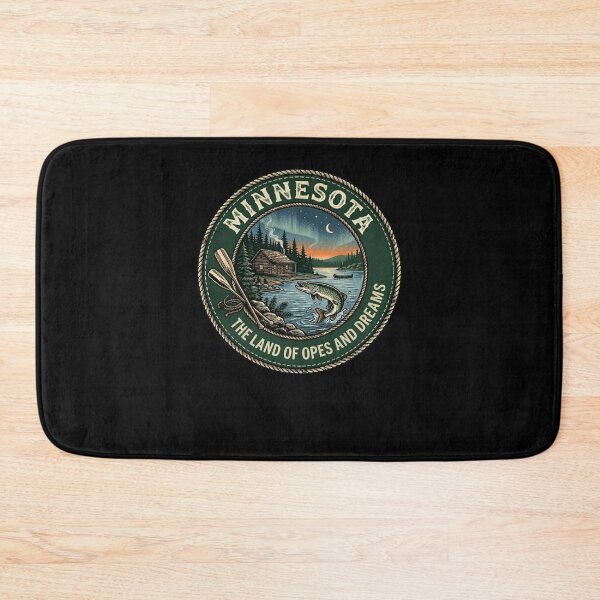 Item preview, MINNESOTA THE LAND OF OPES AND DREAMS Funny Midwest saying designed and sold by snowry.