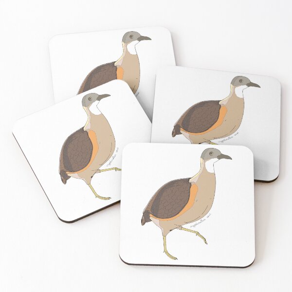 Item preview, Little tinamou bird designed and sold by flor-de-papel.