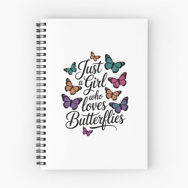 Item preview, just a girl who loves butterflies designed and sold by jkrphoto.