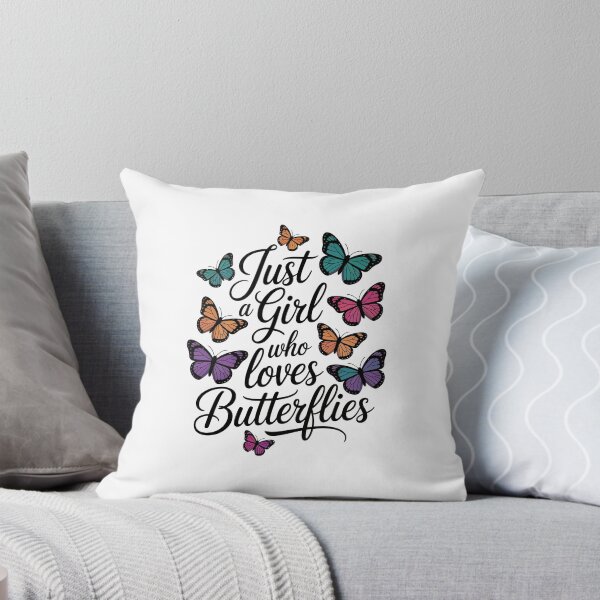 Item preview, just a girl who loves butterflies designed and sold by jkrphoto.