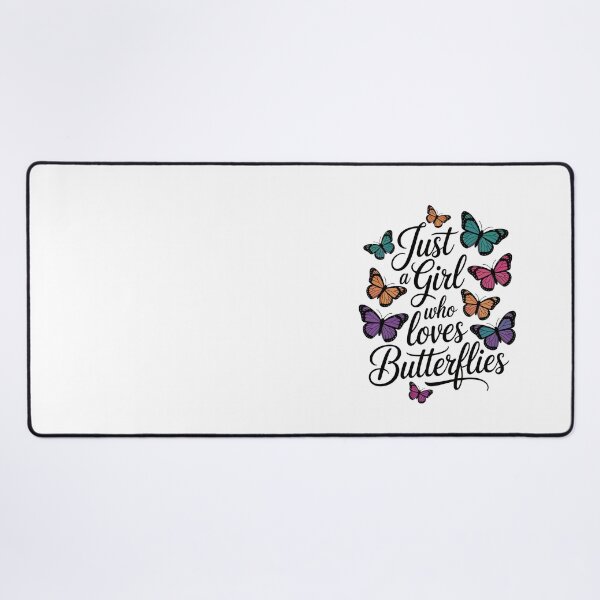 Item preview, just a girl who loves butterflies designed and sold by jkrphoto.