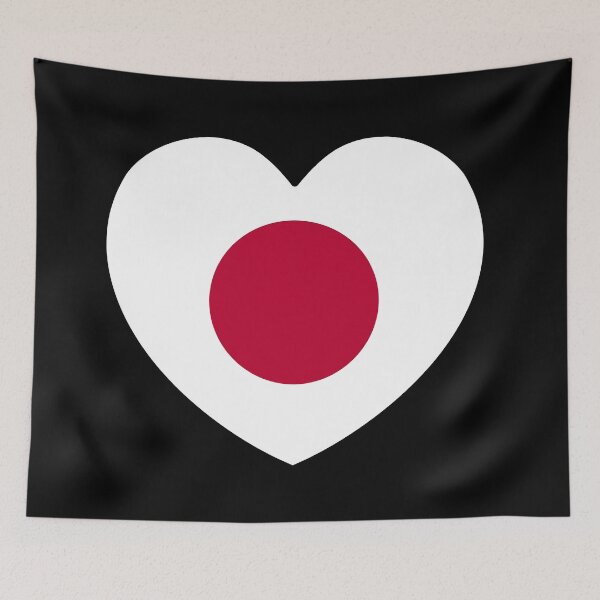 Item preview, Japan Flag Heart designed and sold by shitpostee.