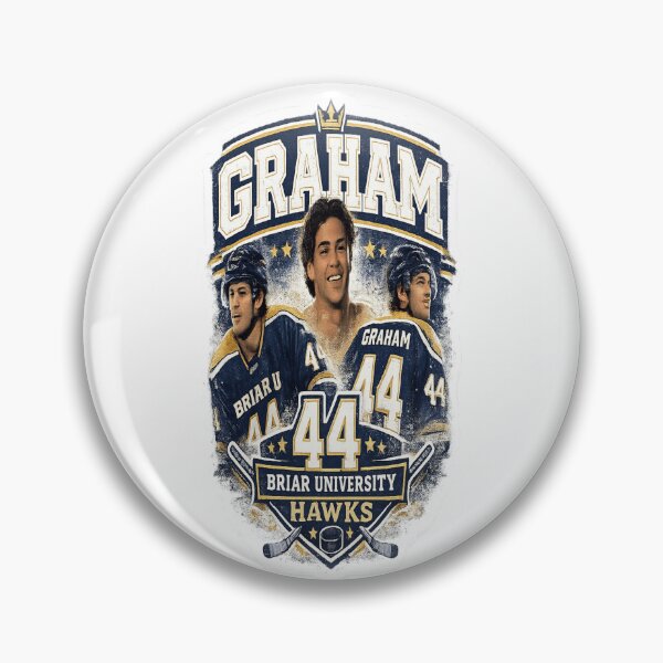 Item preview, Garrett Graham #44 | Briar University Hockey Sticker | Off Campus Fan Art designed and sold by BoomStic4ers1.