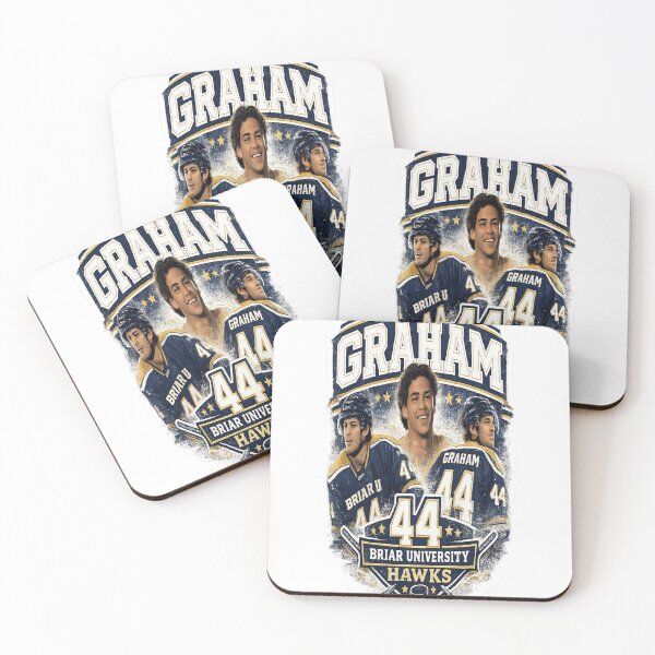 Item preview, Garrett Graham #44 | Briar University Hockey Sticker | Off Campus Fan Art designed and sold by BoomStic4ers1.