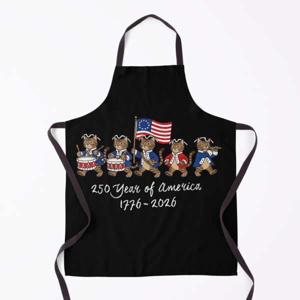 Item preview, 250 Year Of America 1776 - 2026 Patriotic Cats American History Anniversary designed and sold by GrumpySableye.